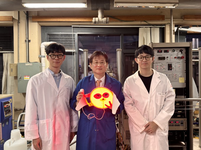 KAIST LED마스크 연구개발진